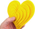 Playfully Ever After 1 to 6 inch Multi-Size Pack 24pc Felt Hearts (Yellow)...