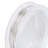 BENECREAT 21 Gauge Craft Jewelry Wire Silver Copper Wire 65 Feet Tarnish Resistant Jewelry Beading Wire for Craft Wrapping Pendant, Jewelry Making...