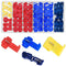 80 Pcs Quick Splice Wire Connectors, Solderless Quick Splice Snap Electrical Wire Connectors, Insulated Electrical Wire Crimp Connectors Terminal ...