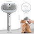 Spray Cat Brush for Shedding - Water Brush for Cats and Dogs - Pet Hair Removal Comb with Water Tank and Release Button - Steamy Cat Brush - Pet S...
