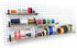 PEGGY Pegboard Tape and Ribbon Organizer, Accessory Hook and Dowel Storage for Wrapping, Crafts, Hobby, Wine Rack 12in kit (1pk)...