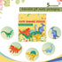 Potty Training Seat Magic Sticker | Dinosaur Potty Training Toilet Color Changing Sticker | 5 Pack Toilet Targets with Free Potty e Book | Use wit...