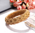 Rattan Bracelet For Women Handmade Lightweight Straw Wicker Braid Woven Bangle Bracelet Statement Chunky Bangle Bracelet (Classic A)...