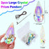 120mm Crystal Suncatcher, 2 Pack Large Prism Sun Catchers Windows Hanging Ornaments Rainbow Maker Pendant Indoor Outdoor Garden Chandelier Birthda...