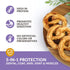 Collagen Chews for Dogs Pretzels (3 Pack, Duck Flavor) - Highly Digestable and Long Lasting Dog Chew or Treat for All Dog Breeds...