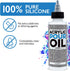 IMPRESA Acrylic Pouring Oil - 100% Silicone - Ideal Silicone Lubricant for Art Applications - Large 4 Ounces (Includes Pipette) - Made in The USA...