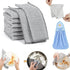 Usoway Double Layer Multipurpose Wire Dishwashing Rags for Wet and Dry, 12 Pcs Non Scratch Wire Dishcloth Scrubbing Wire Dishwashing Rags for Wash...