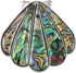 Alilang Silvery Tone Abalone Shell Scalloped Ocean Sea Brooch Pin Pendant Custom Jewelry Gifts for Women...