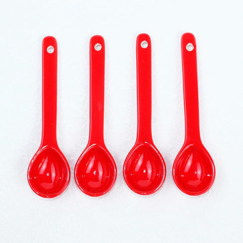 5.12” Soup Spoon Coffee Spoon Stir-stirring Spoon With Ceramic Asian Ceramic Spoons for Coffee Tea Yogurt Sauce Sugar Salt and Desserts Demitasse ...