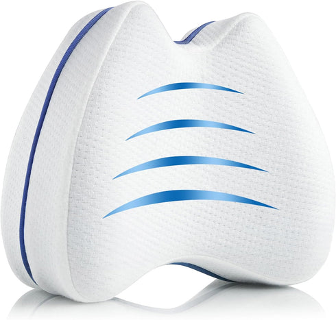 Knee & Leg Pillows Foam Support Pillow for Sleeping for Back Pain,Leg Pillow for Sleeping On Side, Memory Foam Cushion Knee Support Pillows,Pregna...