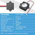 MakerHawk Arduino Speaker - 2pcs 3W 8 Mini Speaker, Full-Range, JST-PH2.0mm-2 Pin Interface, 3.3V-5V...