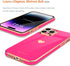 Teageo Compatible with iPhone 14 Pro Case for Girl Women Cute Love-Heart Luxury Bling Soft Back Cover Raised Camera Protection Bumper Silicone Sho...