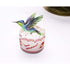 GEORLD Edible Cupcake Topper Wafer Hummingbird Cake Bird Decoration by Wafer Paper,12 Counts,Flat not 3D...
