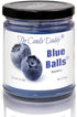 Two Blue Balls - Blueberry Scented - 6 Ounce Jar Candle - 40 Hour Burn...