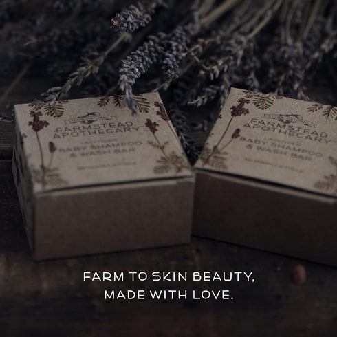 Farmstead Apothecary Baby Shampoo & Wash Bar 4.5 oz...