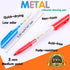 Sunshilor Metallic Markers Medium Point Metallic Marker Pens for Black Paper, Rock Painting, Easter Egg, Halloween Pumpkin, Card Making, Signature...
