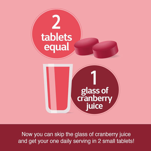 21st Century Cranberry Plus Probiotic Tablets, 60 Count...