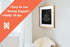 Picture Hanging Kit, Corner Hanger & Picture Hanging Strips, Home & Office Organizer for Hanging Mirror, Decorations, Home Improvement, 2 Sets [4 ...