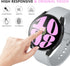 4 Pack for Samsung Galaxy Watch 6 Bluetooth 40mm 44mm Screen Protector Case,Galaxy Watch 6 Cover Soft TPU Plated Protective Case Scratch Resistant...
