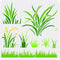 FINGERINSPIRE Grass Stencil for Painting 11.8x11.8inch Reusable Reed Grass Drawing Template Plastic Cattail Painting Stencil Leaves Plants Pattern...