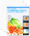 Kitchen Cutting Board | Flexible Chopping Mats | Food Safety | Hanging Hole for Easy Drying |12x15” Size | Set of 8...