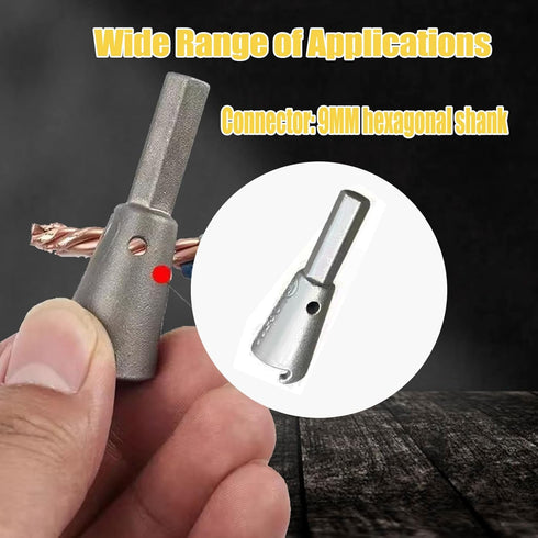 Wire Twister Tool for Drill, Wire Twisting Tool Wire Twister Wire Connector, Wire Stripper Tool Wire Nut Twister Spin Twist Wire Socket for 9MM El...