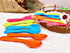 16 Pcs Kids Plastic Utensils, Reusable Toddler Feeding Utensils with 8 Kids Forks and 8 Kids Spoons, Colorful Kids Silverware Cutlery Set for Scho...