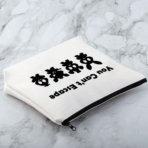 Horror Movie Lover Gift You Can't Escape Cosmetic Bag Movie Inspired Makeup Bag Freddy Friend Gift...
