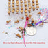 CTKcom 50pcs 0.5ml-extra Mini Tiny Clear Glass Jars Bottles with 50pcs Cork Stoppers and 50pcs Eye Screws, Glass Bottles for Decoration, Arts & Cr...