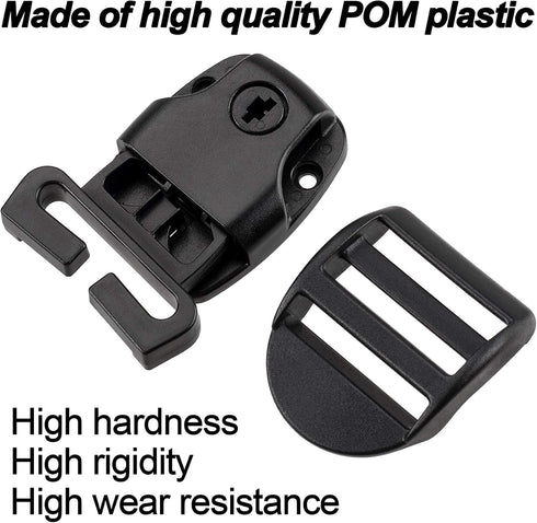 OIIKI 4 Sets Spa Hot Tub Cover Clips, Hot Tub Cover Broken Latch Repair Kit- Replacement Latches Clip Lock with Keys and Hardware Accessories for ...