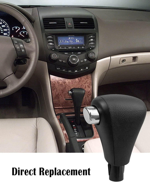 Gear Shift Knob Fit for Honda Accord 2003-2005, Shifter Knob Handle Lever Replace 54130-SDA-A51...