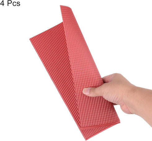 MECCANIXITY Miniature Roof Tiles PVC Model Roof Tiles Mini DIY Tiles Model Building Set for Model Building Dolls Houses Sand Table 29.5x19.5cm/1.1...