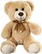 Plush Teddy Bear Cute Stuffed Animal Bear with Bow Plush Toys 13.8 Inches (Khaki)...