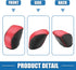 Gear Shift Lever Cover Automotive Interior Gear Shift Knob Trim for Lexus NX 250 2022 2023 Black Red...