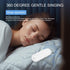 Dpofirs Pillow Speaker Bluetooth Sleep Headphones for Man and Women, Mini Deep Bass Stereo Conduction Pillow Speaker for Home Facial Travel Sunbat...