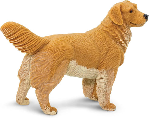 Safari Ltd. Golden Retriever Figurine - Detailed 4.5" Plastic Model Figure - Fun Educational Play Toy for Boys, Girls & Kids Ages 1+...