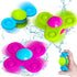 Suction Cup Spinner Toys for 1 Year Old Boy Girl, 3 Pcs Spinning Toys for Toddlers 1-3,Sensory Toys Bath Toys Travel Toys for Babies 10-18 Months,...