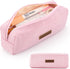 ANGOOBABY Small Pencil Case Student Pencil Pouch Coin Pouch Cosmetic Bag Office Stationery Organizer for Teen School-Pink...