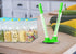 Adjustable Baggy Rack, No-hands Food Storage Holders For Food Prep Bag, plastic Freezer Bag, Clip-Ideal Kitchen Gadget (Green, 2pcs)...