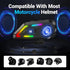 Motorcycle Bluetooth Headset, Motorcycle Helmets Headphone with Noise Cancellation Wireless Bluetooth Headsets, Auto Answer and Voice Control,IPX5...