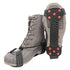 Ice Gripster Treads Nonslip Traction Cleats for Snow and Ice, Anti-Slip Overshoe Crampons with Adjustable Cinch Cord, 10 Carbon Steel Studs for Se...
