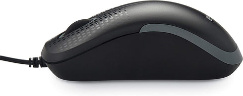 Verbatim USB Silent Corded Optical Mouse - Wired Noiseless Silent Click Computer Mouse for PC, Mac, Laptop, Chromebook - Black 70749...