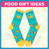 Funny Gifts for Women - Pickle Taco Socks 2 Pack, Pineapple Socks 2 Pack...