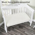 Everyday Kids Fitted Crib Sheet, 100% Soft Breathable Microfiber Baby Sheet, Fits Standard Size Crib Mattress 28in x 52in, Beige Nursery Sheet...