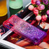 for Galaxy A01 Case with Tempered Glass Screen Protector,Glitter Bling Floating Liquid Sparkle Quicksand Women Girls Cute Clear TPU Phone Cover Pr...