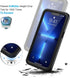 Lanhiem for iPhone 13 Pro Max Case, IP68 Waterproof Dustproof Shockproof Cases with Screen Protector, Full Body Protective Front and Back Cover fo...