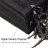 Akstore 100Pcs 2.8"x3.6"(7x9cm) Sheer Drawstring Organza Jewelry Pouches Wedding Party Christmas Favor Gift Bags (Black)...