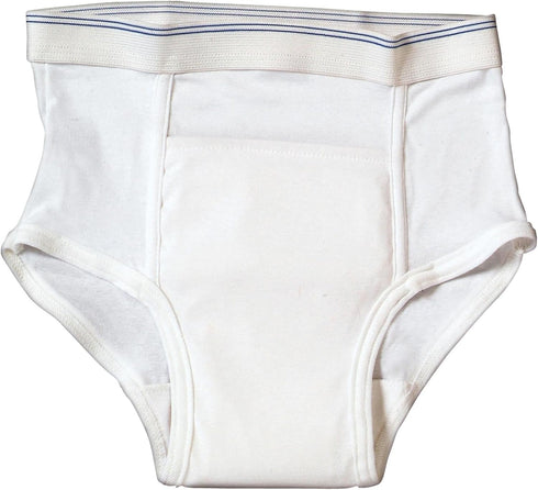 EasyComforts Men's Washable Incontinence Underwear 6 oz....