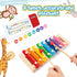 LovesTown Wooden Xylophone for Kids, Toddler Xylophone Musical Toy with 2 Mallets Songbook 8 Diatonic Keys Musical Instruments...