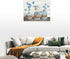 Farmhouse Bathroom Decor Wall Art Rustic Daisy Bathroom Pictures Canvas Print Country Bathroom Relax Soak Unwind Wall Decor Painting Framed Modern...